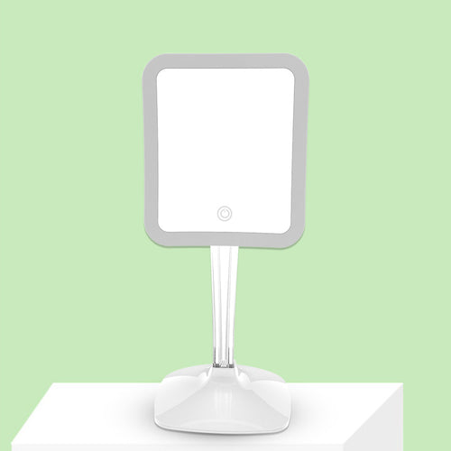 LED Touch Dimmable Makeup Mirror With Magnifier
