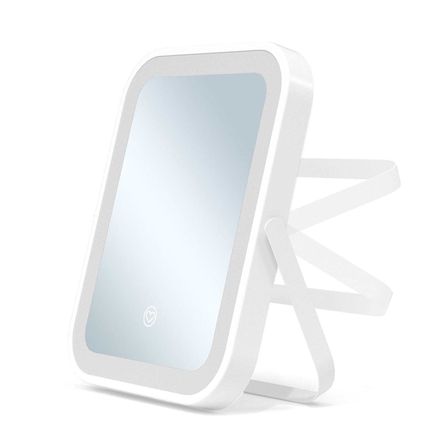 Portable LED Lighted Makeup Mirror Small And Bright