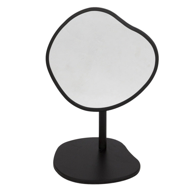 Irregular Apple Makeup Mirror Decorative Desk Design