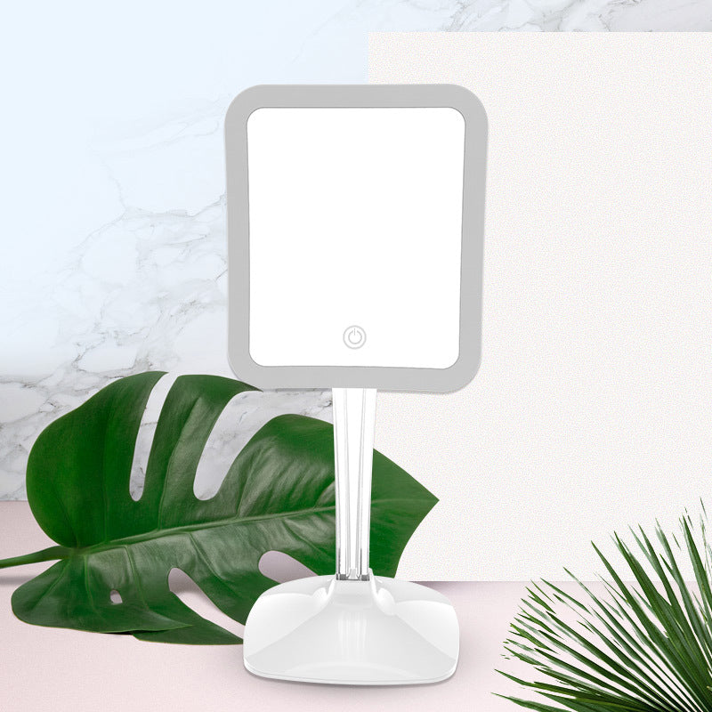 LED Touch Dimmable Makeup Mirror With Magnifier