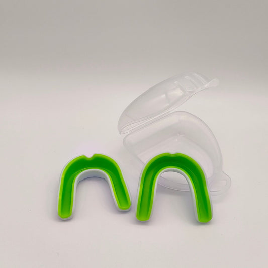Youth Dual-Color Mouthguard For Teeth Training