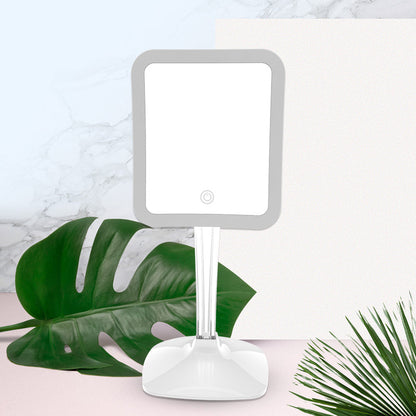 LED Touch Dimmable Makeup Mirror With Magnifier