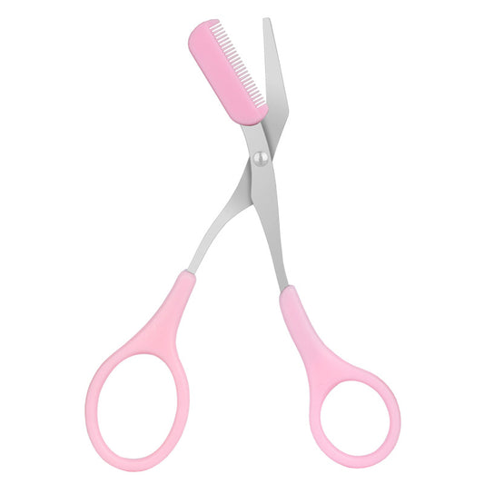 Eyebrow Scissors With Comb Beauty Trimming Tool